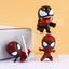 5 PCS/SET Spider-Man Toys - Pop Superhero Action Figures with Spider Q Doll for Kids