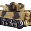 2.4G Remote Control Military Combat Tank with Headlights, Sounds, and 360° Rotation - Kids' Battle Toy Set