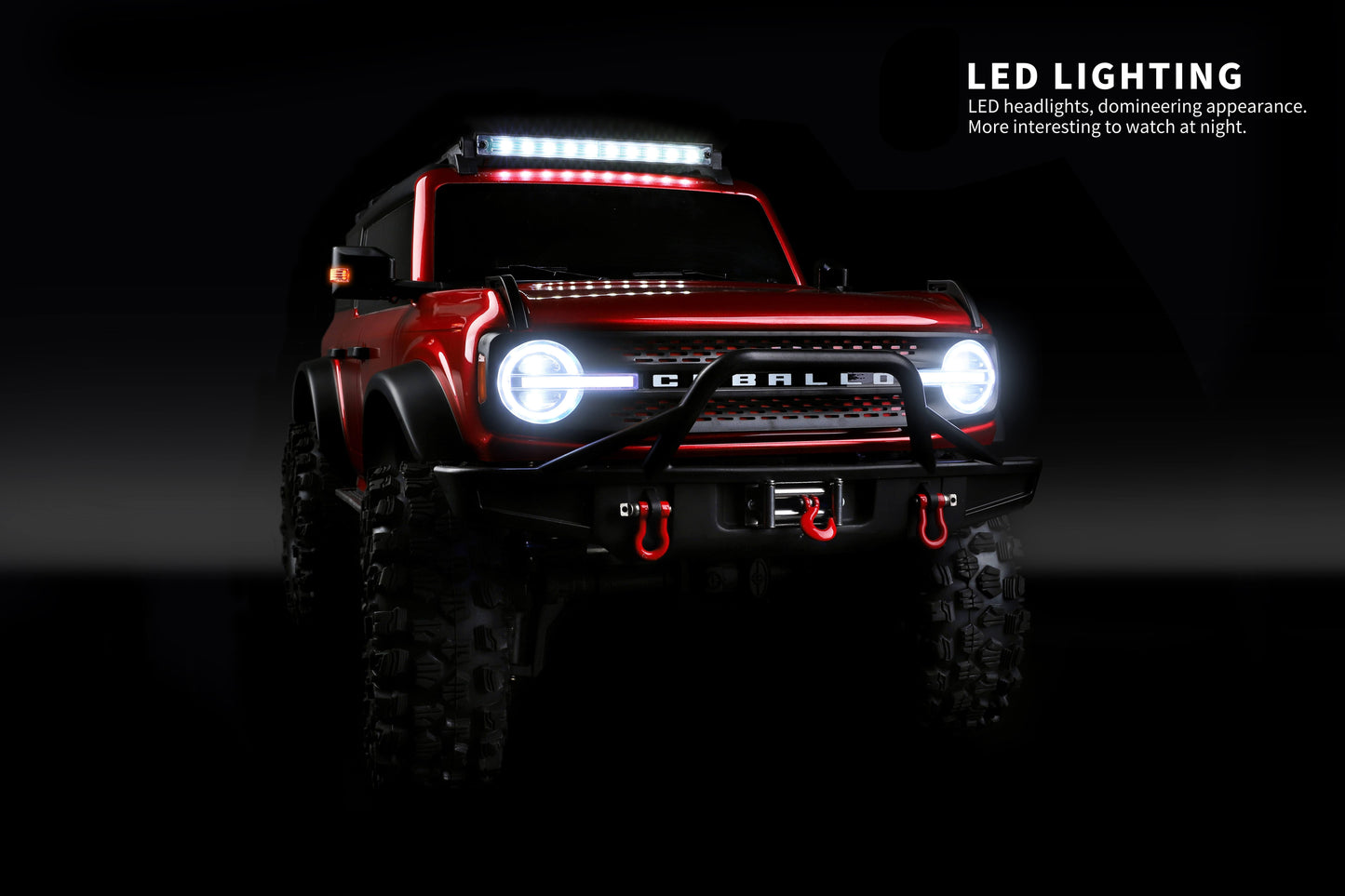 1/10 Scale Electric Off-Road Rock Crawler – High-Speed 4WD RC Remote Control Car with 2.4G