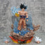 Zealed New Design Dragon Ball Goku Super Saiyan Statue - 38CM PVC Model with Three Heads