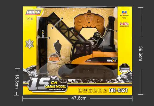 1:14 Scale Alloy Tower Crane RC Engineering Vehicle - Perfect Gift for Boys