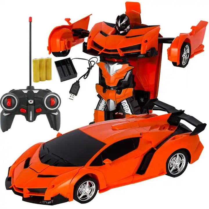 2 in 1 Electric RC Car – Transformation Robots Deformation Car Remote Control Sports Model Toy Vehicle Gift