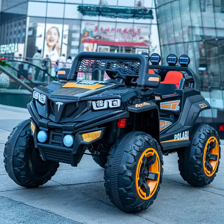 Kids Ride-On Four-Wheel Drive Electric Off-Road Truck - Battery-Powered Fun Vehicle