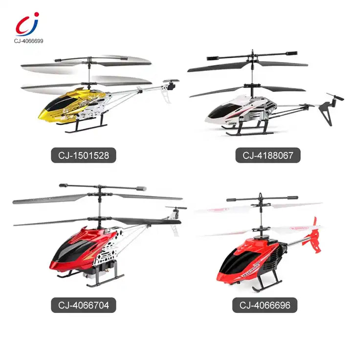 3.5CH Mini RC Gyro Remote Control Flying Metal Toy - Infrared Helicopter (Colour May Vary)