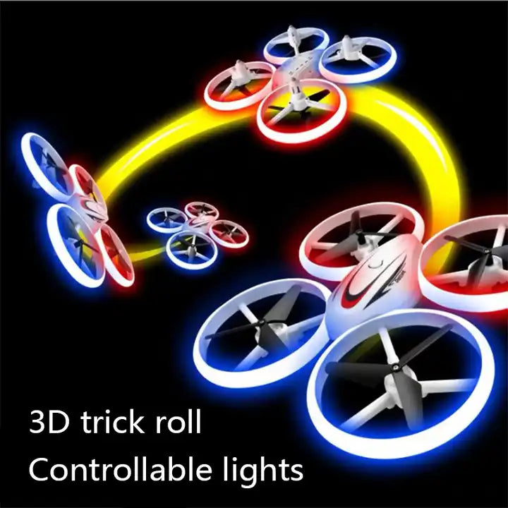 Price 2.4GHz Mini Remote Control Racing Drone - Altitude Hold 3D Flip Helicopter with Light