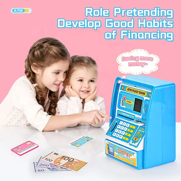 Children?s Electric ATM Machine Piggy Bank | Money Saving Box & Deposit Box for Kids