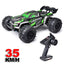 1:16 Scale 4WD Electric Off-Road Remote Control Car - Fast Hobby RC Vehicle with Big Wheels