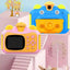 Kids HD Camcorder - Frosted Print Camera with Thermal Instant Imaging Camera Birthday Gift for Kids Toys 2024