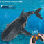 Waterproof Electric RC Shark Boat - 2.4G Remote Control Simulation Shark Toy for Kids