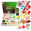 Christmas Advent Calendar - 24 PCs Blind Box with Pull Back Car and Fidget Sensory Toys