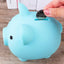 Unbreakable Plastic Piggy Bank for Toddlers 1-3 | Fun Baby Savings Toy | Durable Money Bank Box