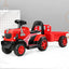 Mini Electric Kids Tractor Ride-On Toy - Battery-Powered Pedal Tractor