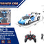 Remote Control Police Car Model – Colorful Racing Car 1:18 RC Supercar Transform Robot Toys