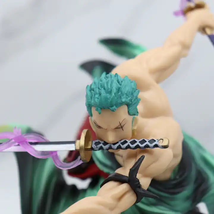 21cm Roronoa Zoro Collectible PVC Resin Model Toy - Anime Action Figure Gift for Fans