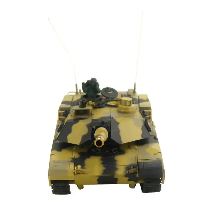 1/24 U.S. M1A2 Abrams Infrared Remote Control Tank - Realistic RC Battle Toy for Boys