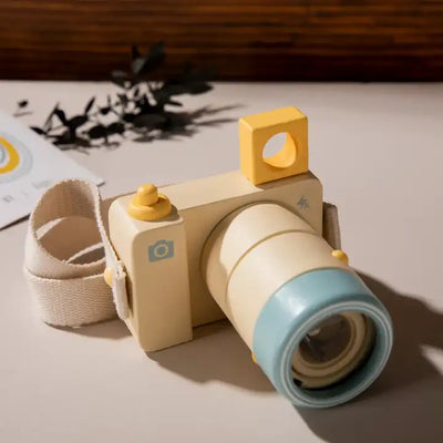 Popular Wooden Camera Toy for Toddlers ? Travel Decoration and Educational Play for Babies