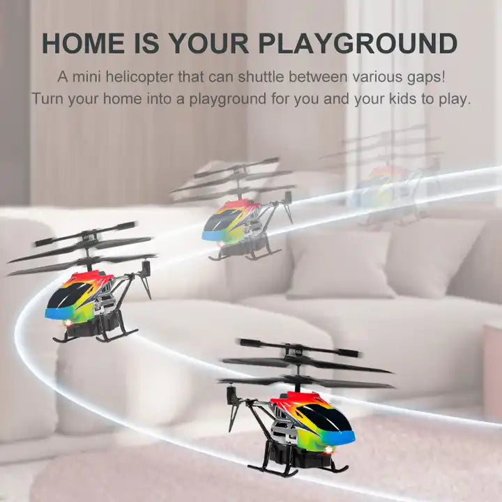 2.4G 3.5CH Alloy Mini Remote Control Glider Toy - RC Airplane Helicopter Remote Control Toys