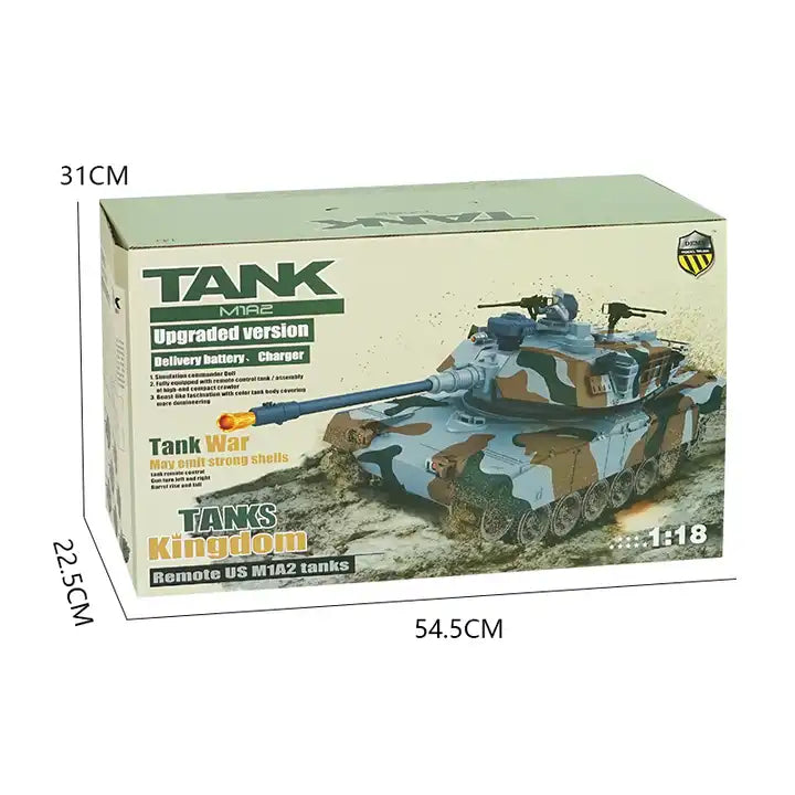 German Tiger Tank 2.4G - Light and BB Bomb Launching Miniature RC Toy Tank