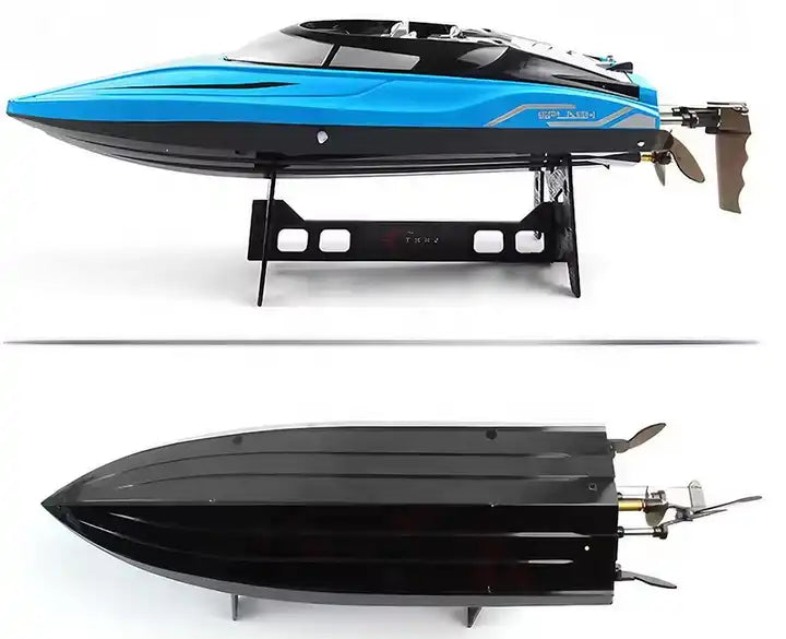 High-Speed 1:36 Scale RC Racing Boat - TKKJ H108 RTR with 2.4GHz Wireless Control