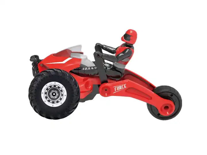 2.4G Remote Control Drift Motorcycle - Electric 2-Wheel Bike RC Car with Compact Storage Box