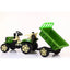 12V Four-Wheel Drive Ride-On Tractor - Large Size with Bucket for Kids