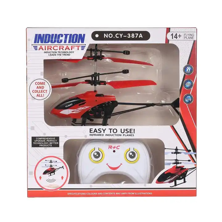 High-performance RC helicopter in flight; keywords: RC helicopters for beginners, best RC helicopters 2024, remote control helicopters with camera, electric RC helicopters, nitro RC helicopters