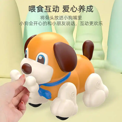 Children's Electric Toy Robot Dog | Multi-Functional Sensory Touch Early Education Smart Toy | Parent-Child Interactive Fun