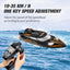 35KM High-Speed RC Water Speedboat - Night Light Power Racing Boat Toy for Kids