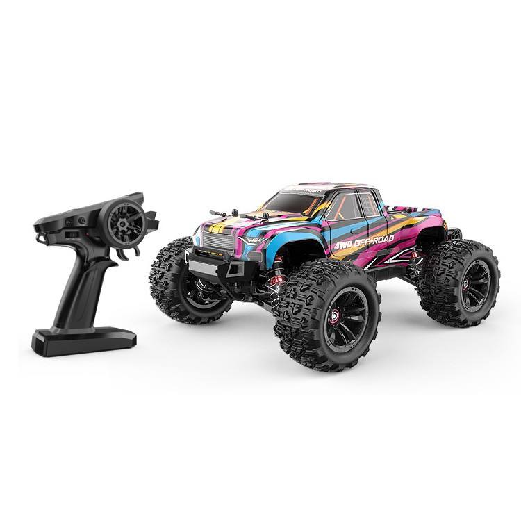MJX 16210 1/16 4WD RC Monster Truck Brushless High-Speed 45km/h Fast Remote Control Car - Jumping Action, 120m Range