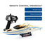 18KM/H High-Speed RC Yacht - Outdoor Water Sailing Ship Model with Double Oars