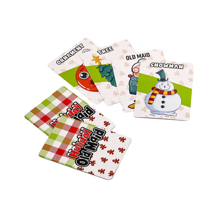 Old Maid Cards Game: Kids Early Educational Cognition Word Flashcards for English Learning