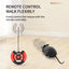 Electricity Four-Way Flocking Wireless Remote-Controlled Mouse Toy | Interactive Rat Mouse for Cats and Kittens