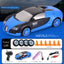 1:24 Scale 2.4G 4WD RC Drift Car – Electric, App-Controlled, Remote Sport Racing Vehicle with LED Lights