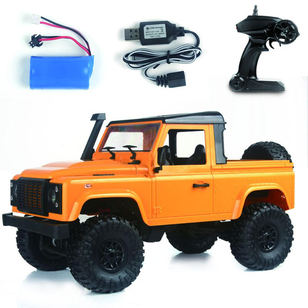 MN-91 Land Rover 1/12 Scale 2.4GHz 4WD High-Speed Remote Control Racing Truck - Electronic Sports Climbing RC Car