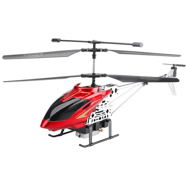 High-performance RC helicopter in flight; keywords: RC helicopters for beginners, best RC helicopters 2024, remote control helicopters with camera, electric RC helicopters, nitro RC helicopters