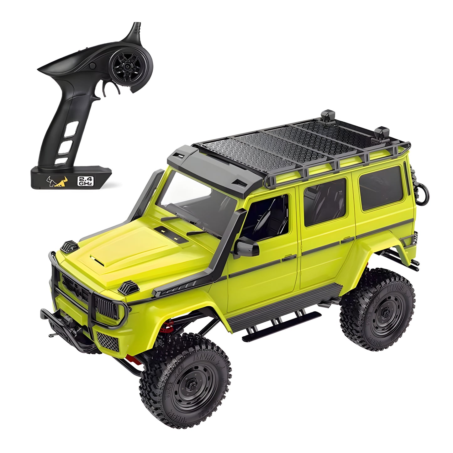 MN86S 1/12 Scale 2.4G 4WD Off-Road RC Climbing Truck - Remote Control Crawler Vehicle