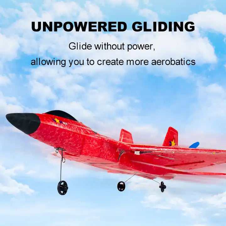 F22 2.4G 2.5CH Waterproof Foam Airplane - Remote Control Jet Fighter Glider