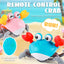 HW 2.4G Remote Control Electric Crawling Crab - Interactive RC Pet Toy for Kids