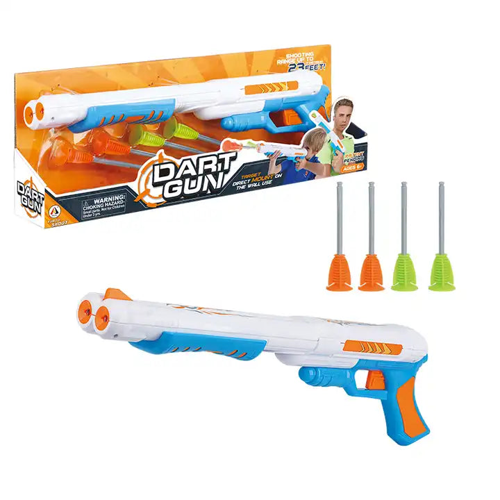 CE Certified Plastic Toy Gun ? Safe Foam Dart Shooter for Kids | Best Outdoor Play Dart Blaster Toy