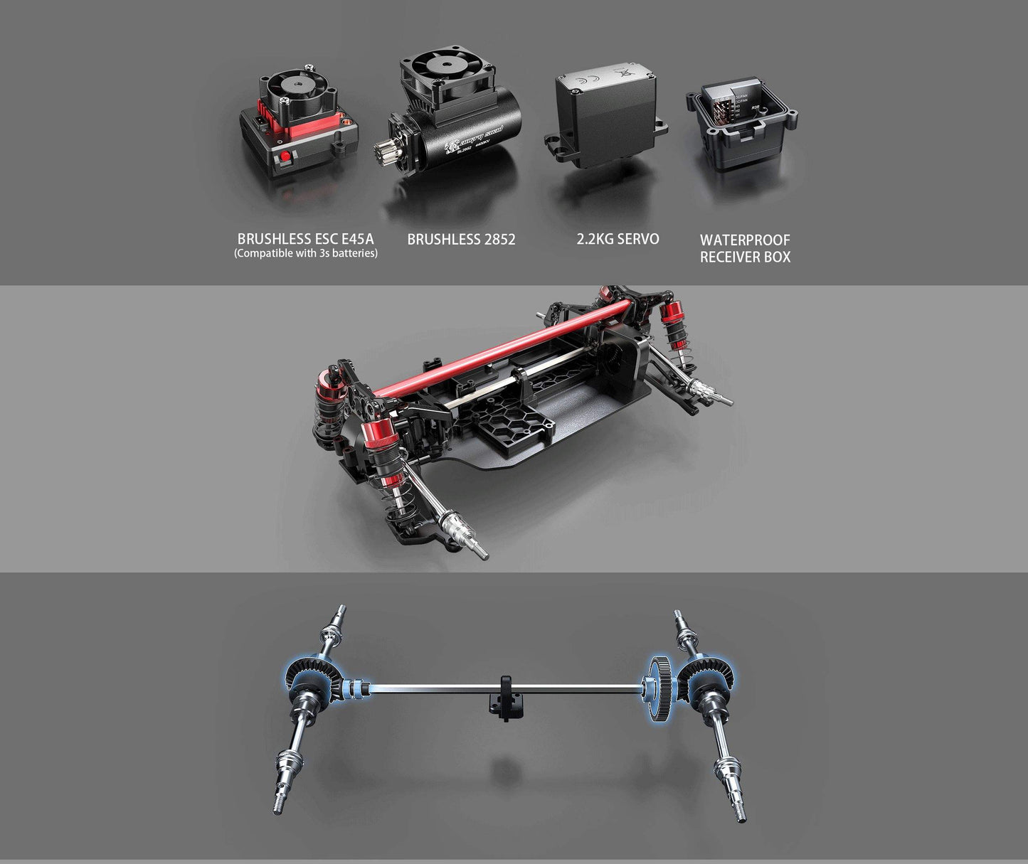 MJX 14210 Brushless 1/14 4WD RC Off-Road Truck - High-Speed Remote Control Car, Metal RTR, 2.4G