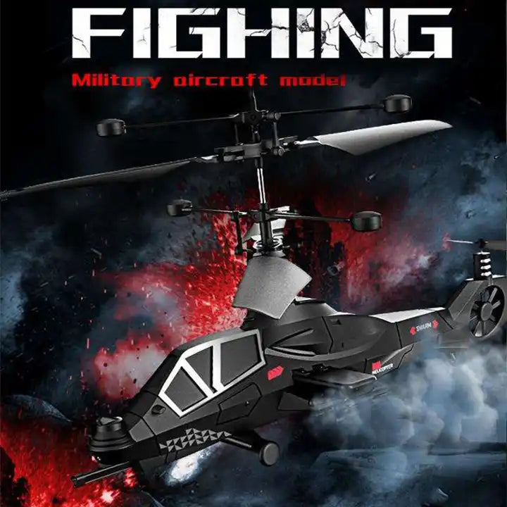 Simulation Military RC Helicopter Model Toys - 3.5CH Flying Hobby Toys - Remote Control Airplane Outdoor Radio Control Aircraft Toys