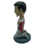 Decoration Ornaments - Resin A Champion Wearing A Red Flag Character Bobble Head Statue