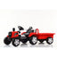 12V Four-Wheel Drive Ride-On Tractor - Large Size with Bucket for Kids