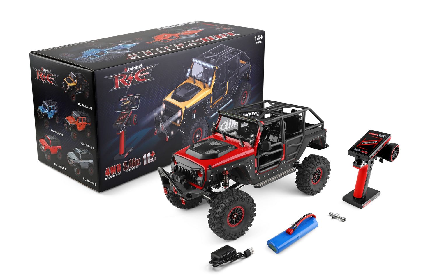 Wltoys 104026 1/10 RC Off-Road Truck – High-Speed 2.4G Remote Control Crawler for Kids
