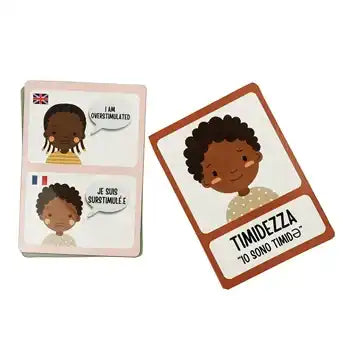 Kids Playing Cards Game - Children’s Card with Packaging Box - Flash Memory Card