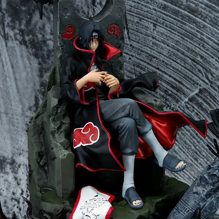 DL5399 Naruto Shippuden Itachi Uchiha Figma Action Figure - 35CM PVC Model - Collectible Anime Figurine