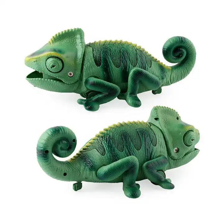 Educational RC Chameleon Toy - Remote Control Animal with Simulated Insect Capture Function for Kids Ages 5+