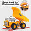 1:24 Scale 6 Channel Remote Control Engineering Dump Truck - Simulation Construction Toy