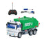 1:30 Scale Engineering Car Model Toy - Sanitation Truck Remote Control Vehicle