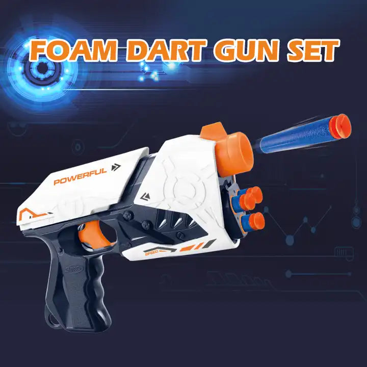 Kids Gun Air Soft Gun Toy With Bullets Shoot Game Eva Bullet Children Plastic Toy Gun Toys for Boys